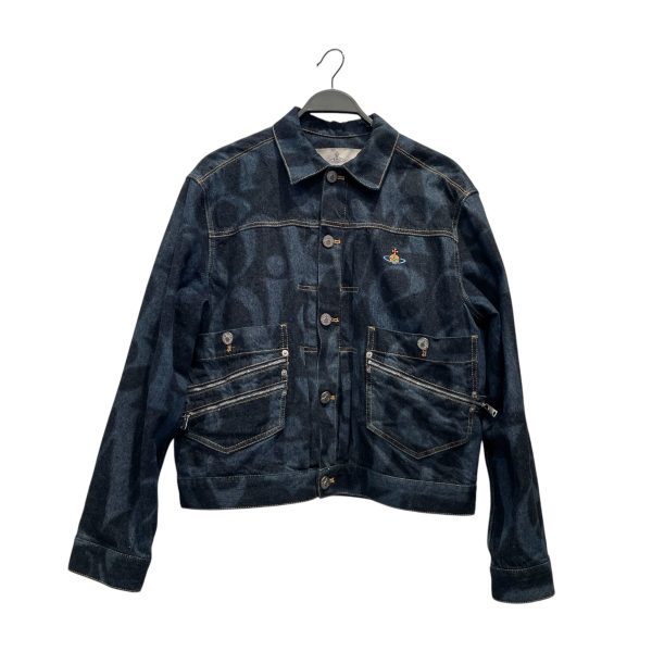 Vivienne Westwood Denim Jkt M Denim IDG Monogram Marlene Jacket Hot on Sale