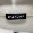 BALENCIAGA Fleece Jkt XS Cotton WHT RAINBOW FLAG ON BACK Discount