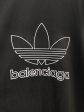 adidas adidas BALENCIAGA T-Shirt 3 Cotton BLK  For Discount