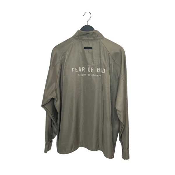 FEAR OF GOD Windbreaker L Nylon GRN Iridescent SEVENTH COLLECTION OLIVE LININ For Cheap