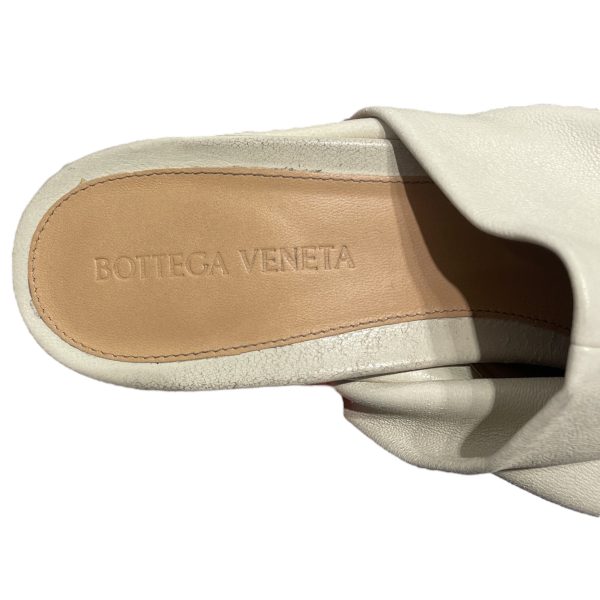 BOTTEGA VENETA Heels EU 40.5 Leather GRY leather stiletto mules For Discount