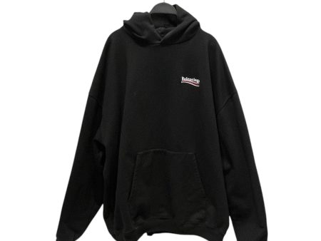 BALENCIAGA Hoodie S Cotton BLK  For Cheap