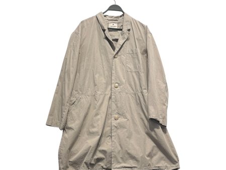 snow peak Trench Coat M Cotton GRY  For Cheap