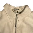 Acne Studios SL Blouse 34 WHT 1 4 ZIP SLEEVELESS TOP Fashion