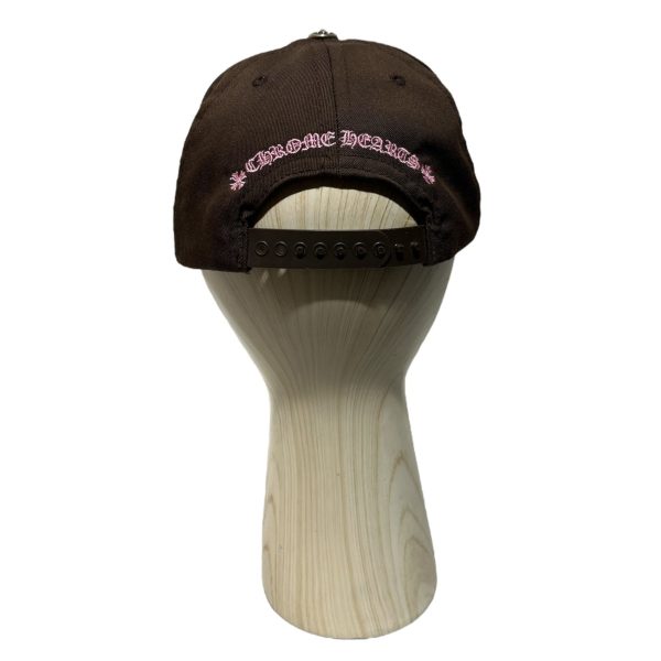 CHROME HEARTS Hat OS Cotton BRW CH   PINK LOGO Hot on Sale