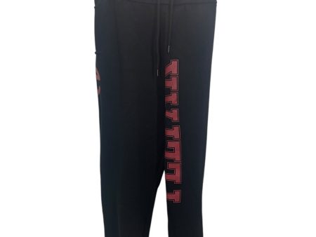 Telfar Pants XL Cotton BLK red logo Online Sale