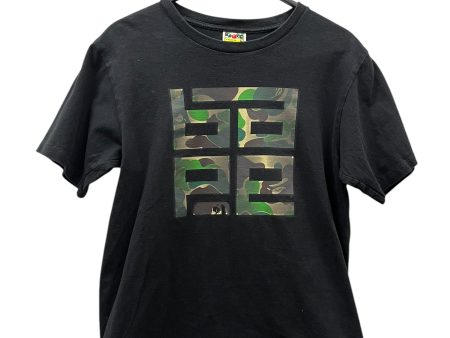 A BATHING APE T-Shirt M Cotton BLK  Online