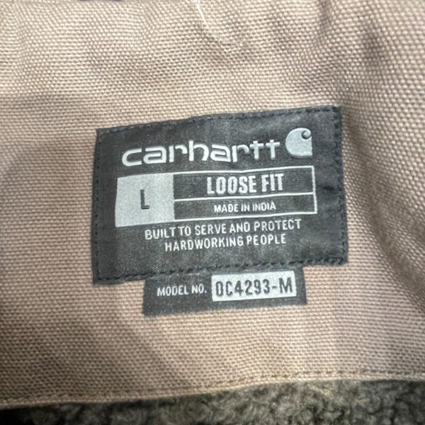 Carhartt Jacket L Cotton KHK  For Discount