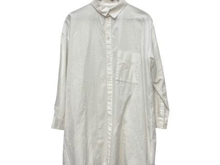 Y s LS Blouse 1 White Cotton  Cheap