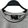 A.P.C. T-Shirt S Cotton GRY rue madame paris For Cheap