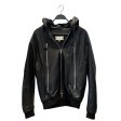 Maison Margiela Leather Jkt 52 Leather BLK HOODED SPORT JACKET Online