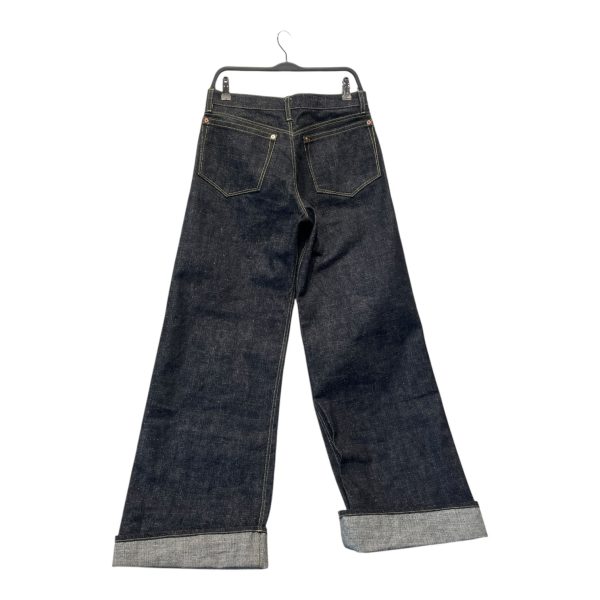 Salvaged Denim Pants Denim NVY Button Fly N0: 052 Date:1124 Online Hot Sale