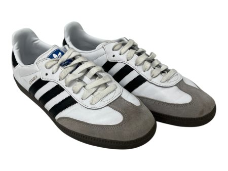 adidas Low-Sneakers US 9 Cotton WHT SAMBA LOW Hot on Sale