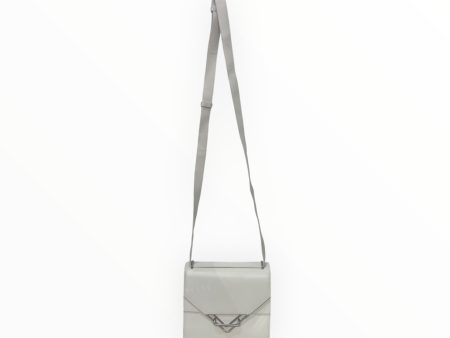 BOTTEGA VENETA Cross Body Bag Leather WHT metal opening Online now