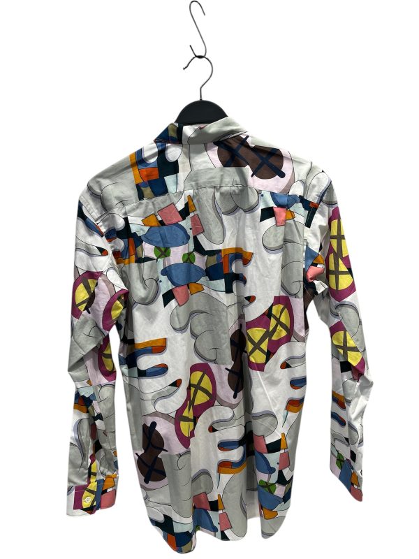 COMME des GARCONS Shirt M MLT All Over Print ALL OVER PRINT BUTTON DOWN For Discount