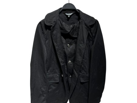 COMME des GARCONS Jacket M Cotton BLK layered For Discount