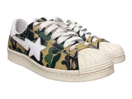 A BATHING APE adidas Low-Sneakers US 5.5 All Over Print MLT  Sale