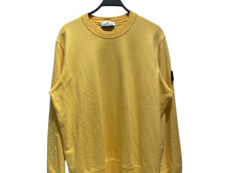 STONE ISLAND Sweatshirt XXL Cotton YEL Stone Island Yellow Crewnweck For Discount