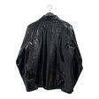 Fucking Awesome Jacket M Acrylic BLK Embossed Vinyl Jkt Fashion