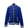 MONCLER Puffer Jkt XL Nylon BLU WHITE LOGO PATCH For Cheap