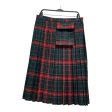 UNDERCOVER Pants 3 Wool MLT Plaid FW22 KILT on Sale