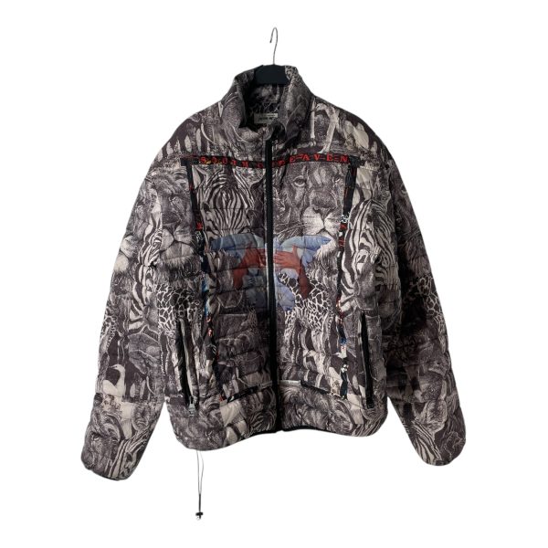 Fucking Awesome Puffer Jkt XL Nylon MLT All Over Print dove front print puffer Online Sale