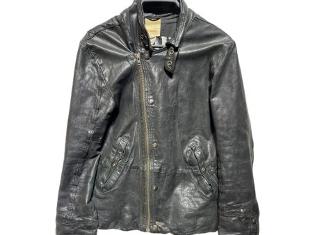 DIESEL Leather Jkt S Sheepskin BLK S S 2010 BIKER Online Hot Sale