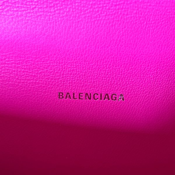 BALENCIAGA Cross Body Bag Leather PNK  For Cheap