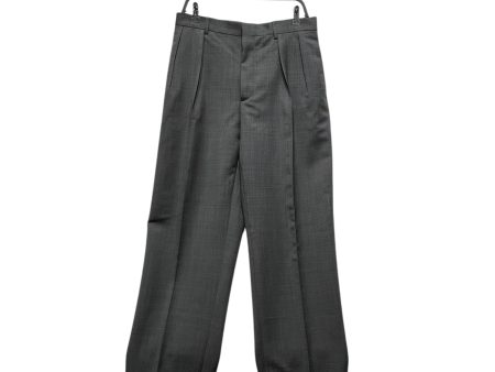 Acne Studios Pants 32 Wool GRY WOOL TROUSER Online