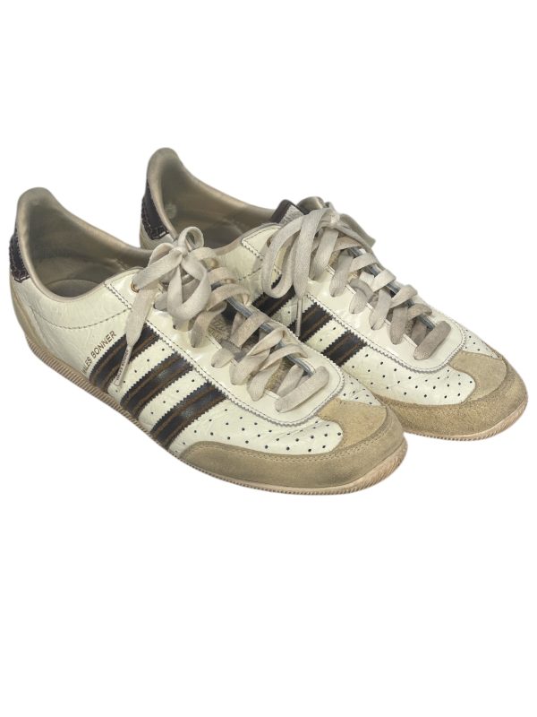 adidas WALES BONNER Low-Sneakers US 10 Cotton CRM Cream, White, Dark Brown Cheap