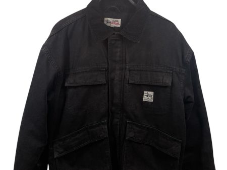 STUSSY OUR LEGACY Jacket M Cotton BLK SYTLE 115589 Online