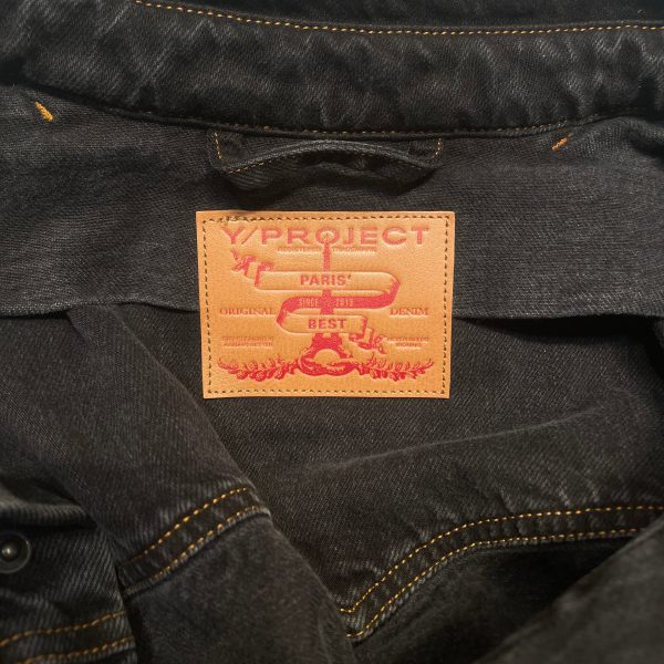 Y PROJECT Denim Jkt L Denim BLK  Online