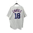 Majestic Shirt XXL Polyester WHT CHICAGO CUBS JERSEY Sale