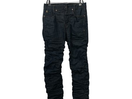 G-STAR RAW Pants 31 Denim BLU RIBBED Sale