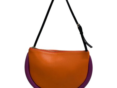 JW ANDERSON(J.W.ANDERSON) Pouch Leather ORN two tone Bumper-Moob bag For Sale