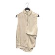 Acne Studios SL Blouse 34 WHT 1 4 ZIP SLEEVELESS TOP Fashion