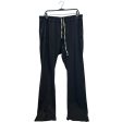 RICK OWENS DRKSHDW Pants XL Cotton BLK  on Sale