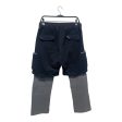 Sasquatchfabrix. Pants L Cotton NVY Hybrid Sweatpants Shorts on Sale