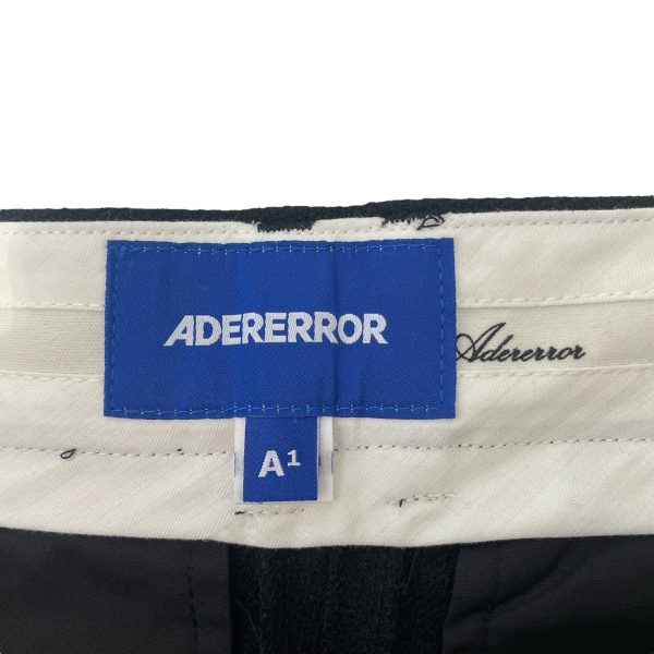 ADER ERROR Pants S Wool BLK  Hot on Sale