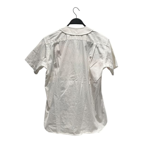 Supreme COMME des GARCONS SHIRT Shirt S Cotton WHT  BASEBALL BUTTON UP SHIRT Hot on Sale