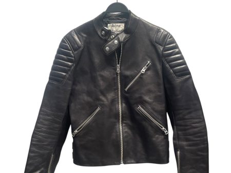 Acne Studios Leather Jkt M Leather BLK Single Breasted PADDED SHOULDER AND EBOW Online