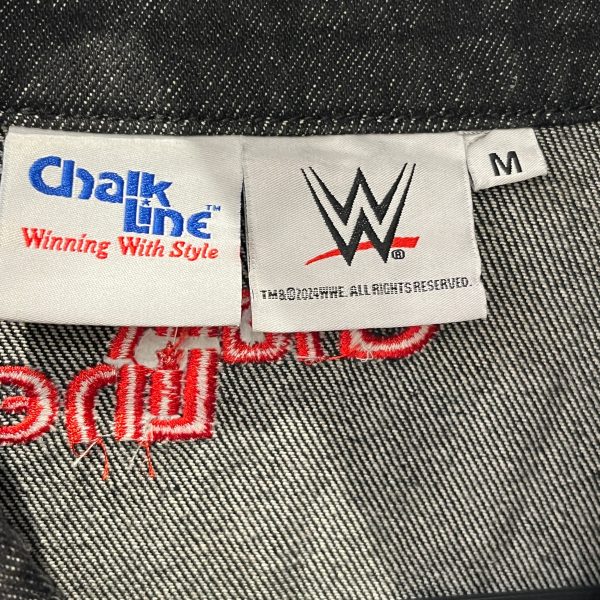 WWE Denim Jkt M Denim BLK RAW IS WAR Cheap