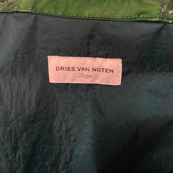 DRIES VAN NOTEN Jacket L GRN  on Sale