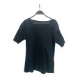 Courreges LS Shirt 9 Cotton BLK LOGO ON FRONT Sale