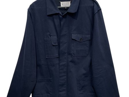 Maison Margiela Jacket 48 Cotton NVY SHIRT JACKET 4 FRONT POCKETS Online Hot Sale