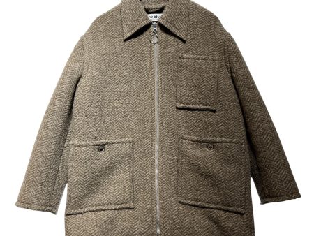 Acne Studios Deck Jkt L Wool KHK  Discount