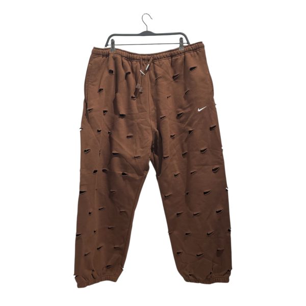 NIKE JACQUEMUS Pants XXL Cotton BRW All Over Print  on Sale