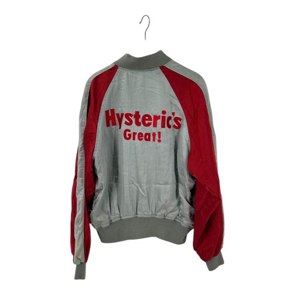 HYSTERIC GLAMOUR Windbreaker Silver Nylon Hot on Sale