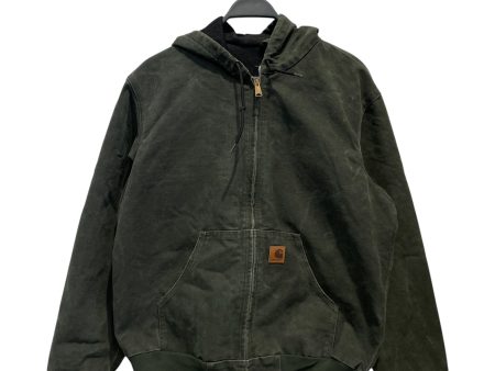 Carhartt Jacket M KHK canvas w  hood Online now