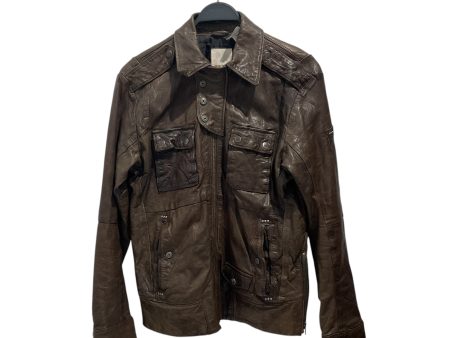 DIESEL Leather Jkt S Leather BRW Loon Leather Jacket Sale